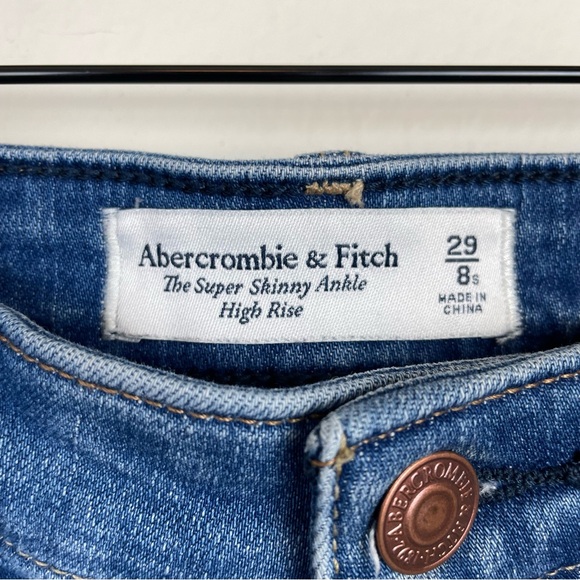 High Rise Super Skinny Ankle Jean Size 29/8 Short - Picture 5 of 6